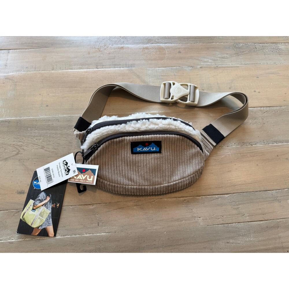 NWT KAVU Snuggy Spectator Belt/Sling Bag Pebble Beach
